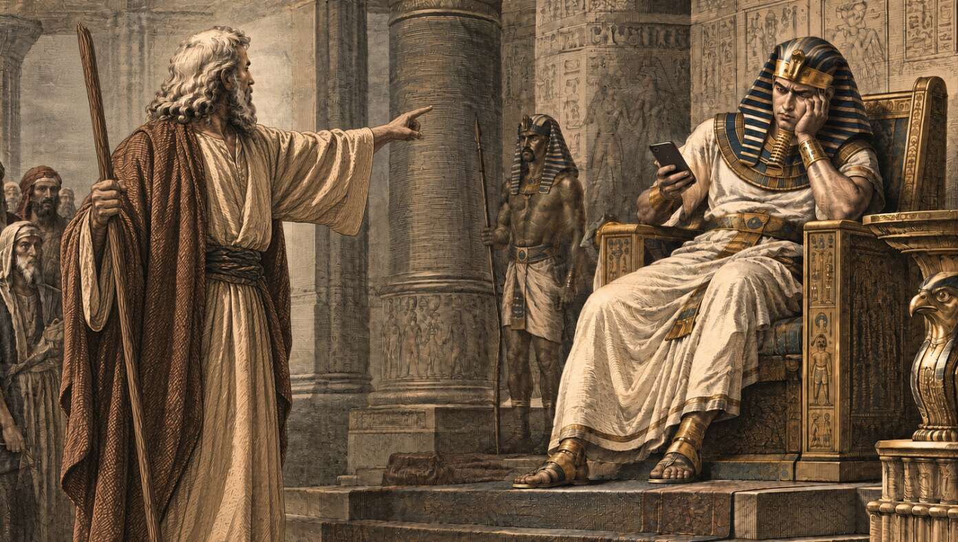 Moses Threatens Pharaoh With Plague Of Unskippable YouTube Ads