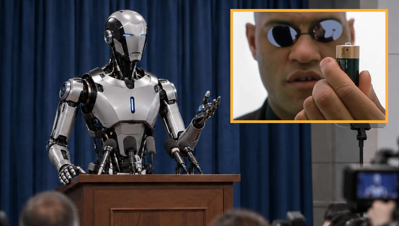 A.I. Assures Everyone It Won't Exterminate Humanity As It Will Still Need Batteries