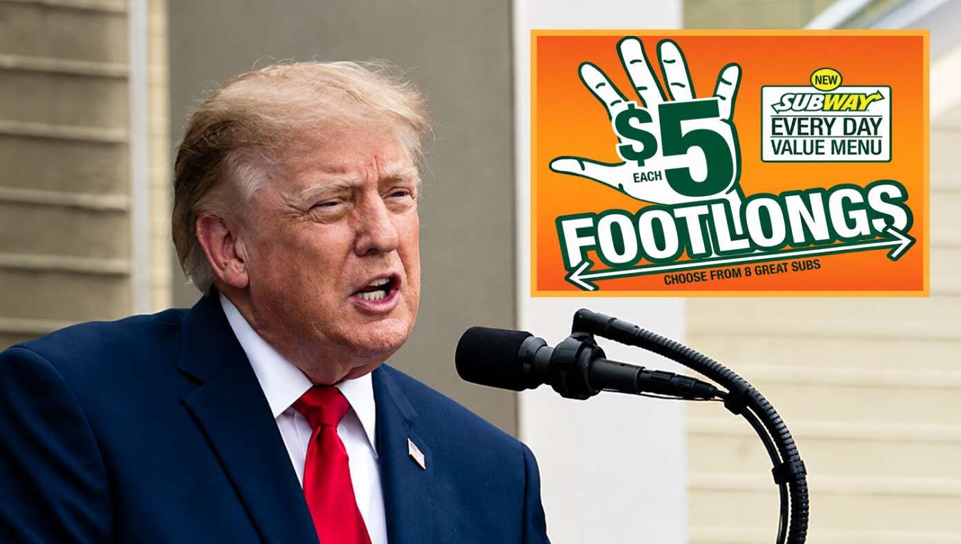 Trump Promises To Bring Back $5 Footlongs If Republicans Win