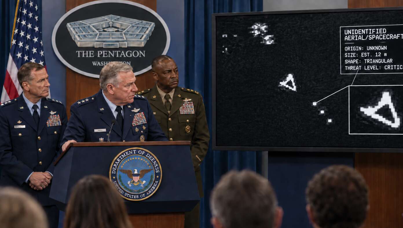 U.S. Space Weapon Revealed To Be Little Triangle That Shoots Bullets Out The Front
