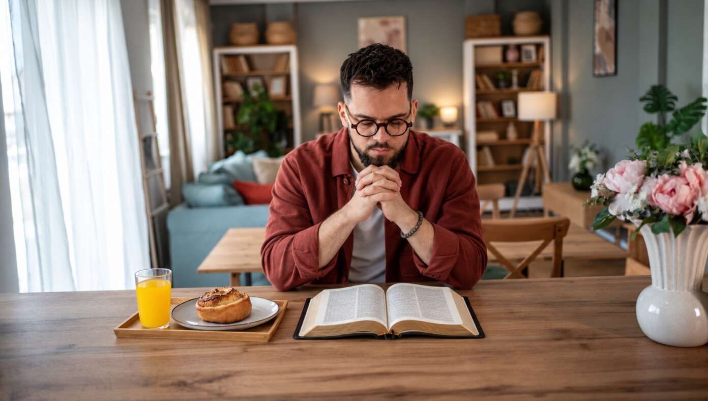 Local Man Pretty Holy Until Children Wake Up