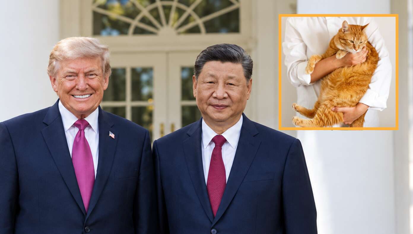 Trump Prepares For Dinner With President Xi By Ordering Servants To Slaughter The Fattened Cat
