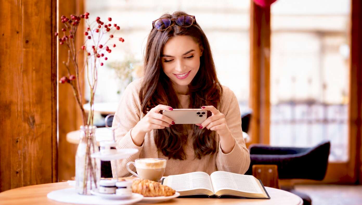 Woman Prepares For Start Of 'Taking Picture Of Bible Next To Cup Of Coffee' Season