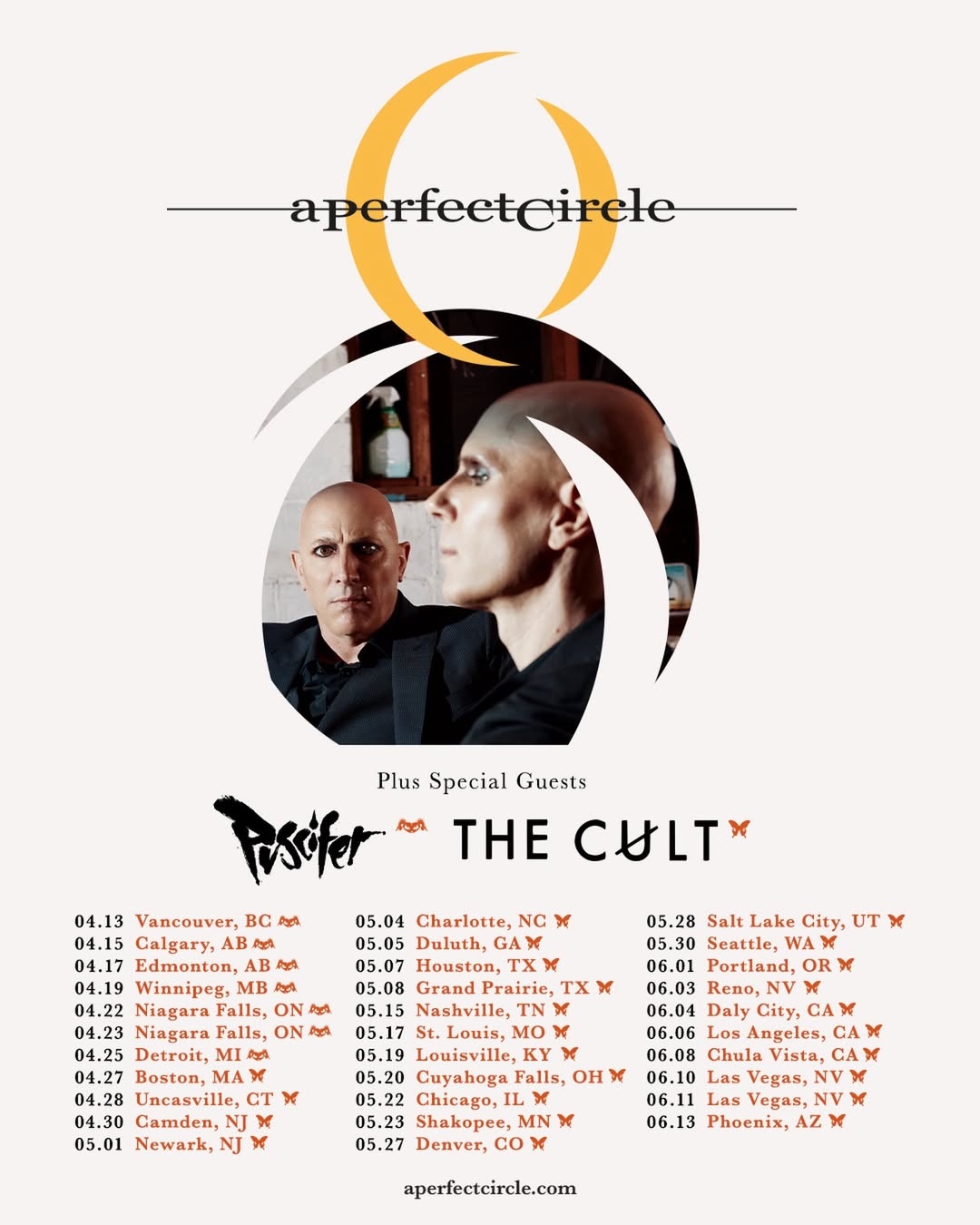 A Perfect Circle Reveals 2027 North American Tour Dates