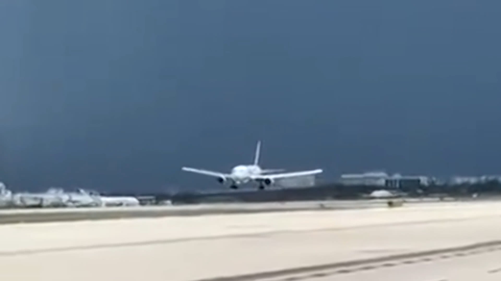 Amazon Plane Takes Detour Into Cemetery