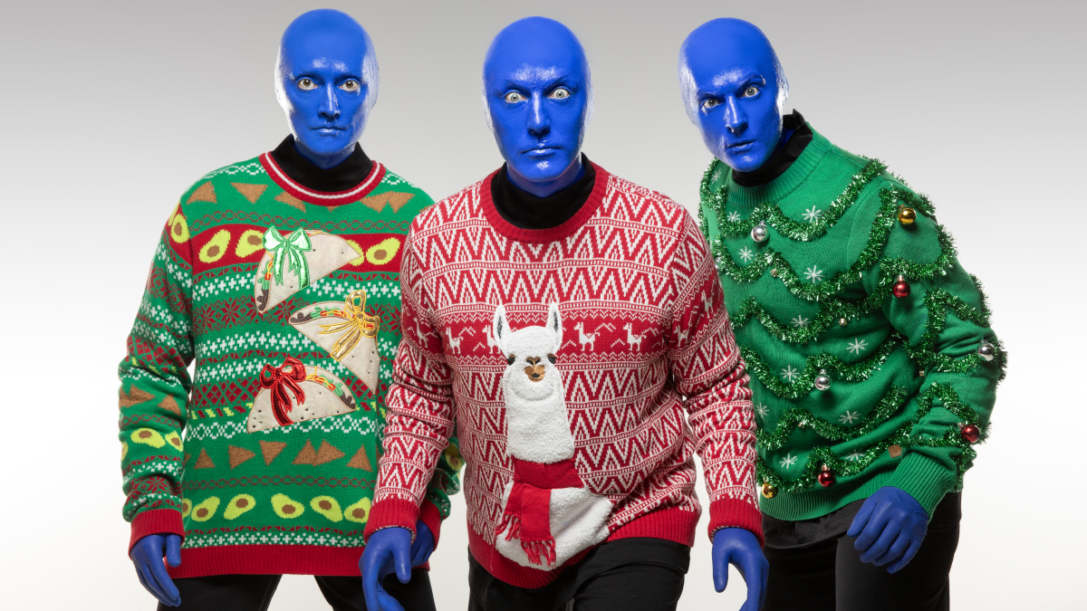 Blue Man Group Hits Broadway with New Holiday Show