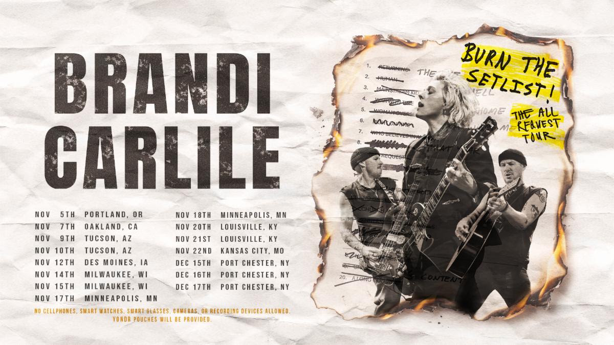 Brandi Carlile Sets 2026 All Request Tour Dates