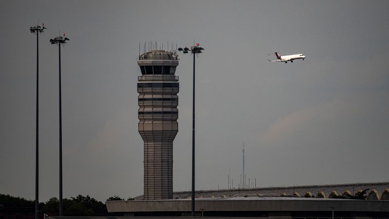 Drone crashes the party at Washington airport again