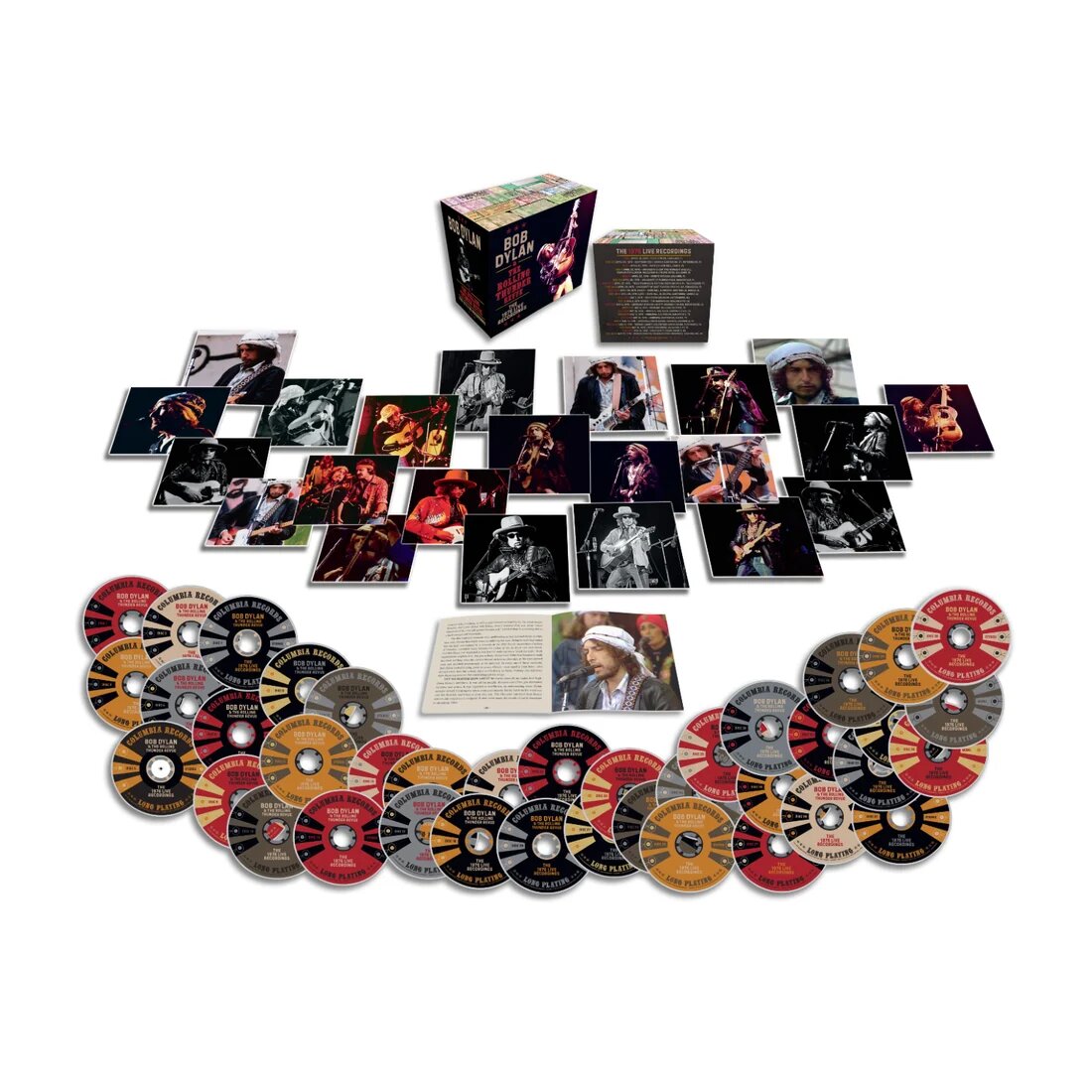 Dylan Unveils Massive 39 Disc Rolling Thunder Revue Box Set