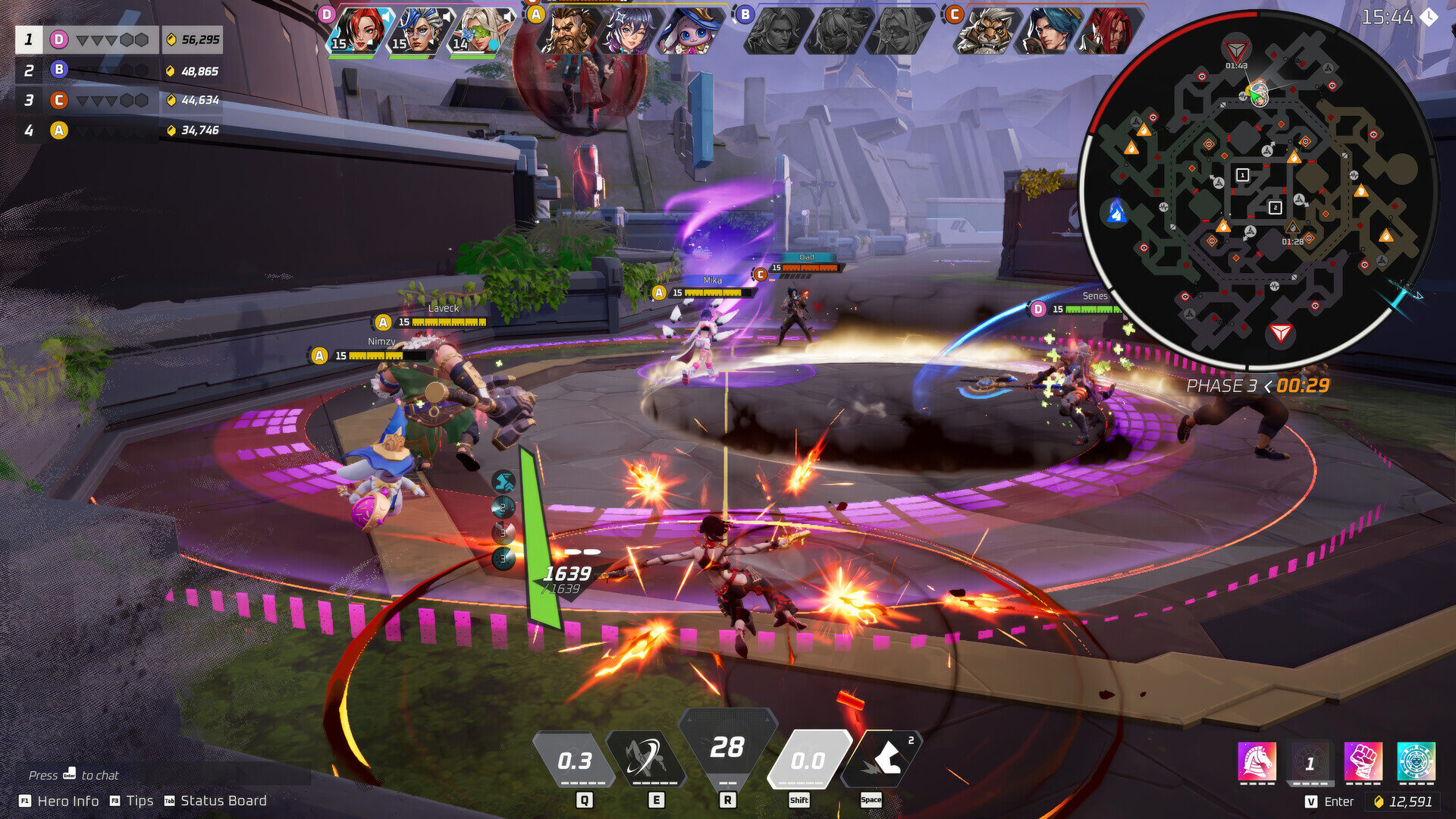 Frantic gameplay abounds in Project ZETA's endless monetization loop