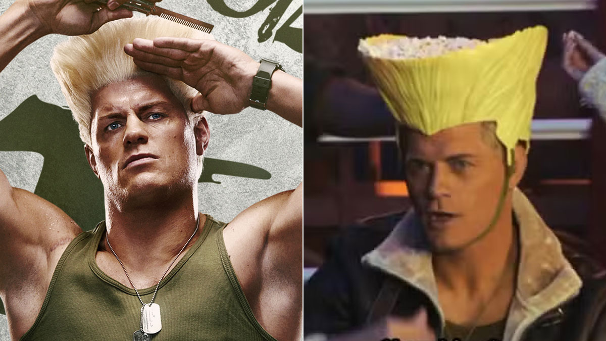 Guile's Iconic Hairdo Becomes Wearable Popcorn Bucket