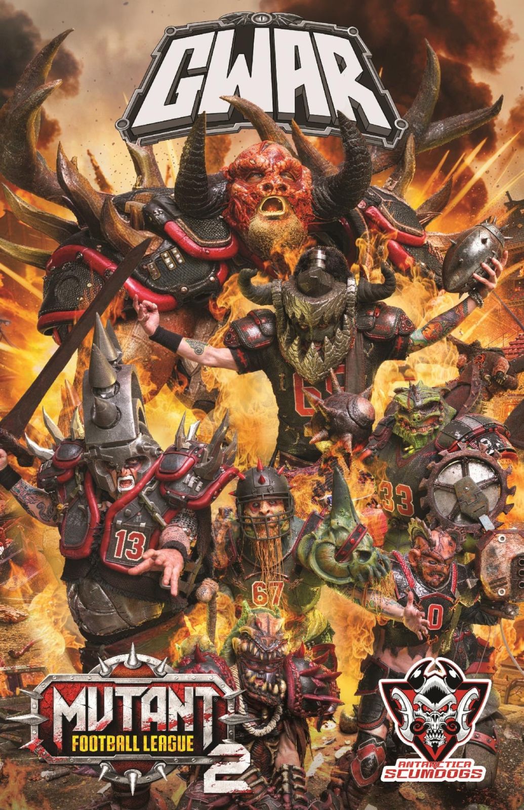 GWAR Joins Mutant Football League 2 in Antarctica Scumdogs DLC