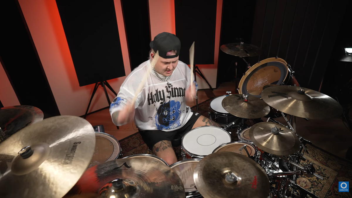 Jelly Roll Drummer Tackles Slipknots Wait and Bleed at Lightning Speed