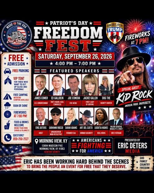 Kid Rock MAGA Fest Cancelled Due To Low Ticket Sales