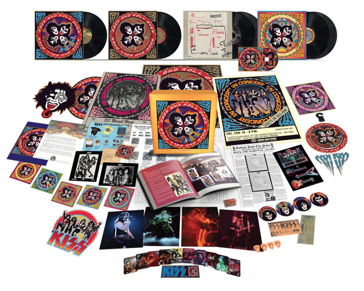 KISS Unleashes Rock And Roll Over 50th Anniversary Box Set