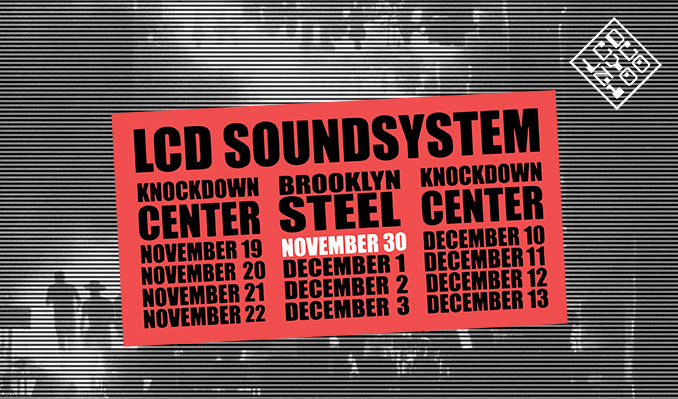 LCD Soundsystem Sets 2026 NYC Residency Gig