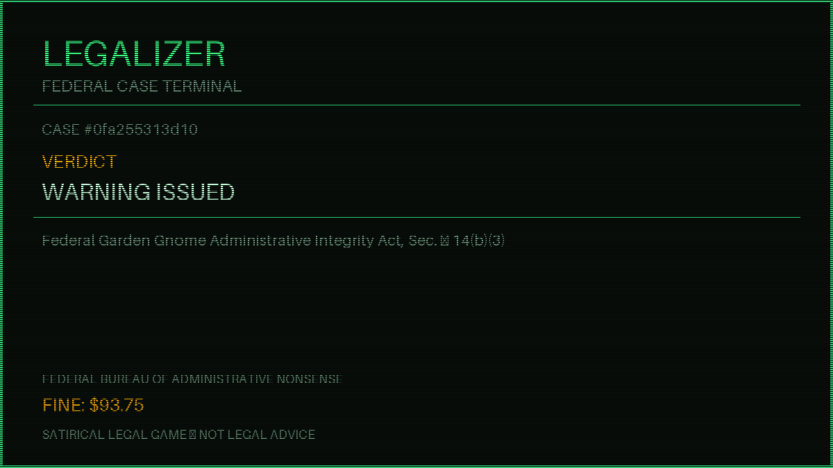 legalizer case 0fa255313d10