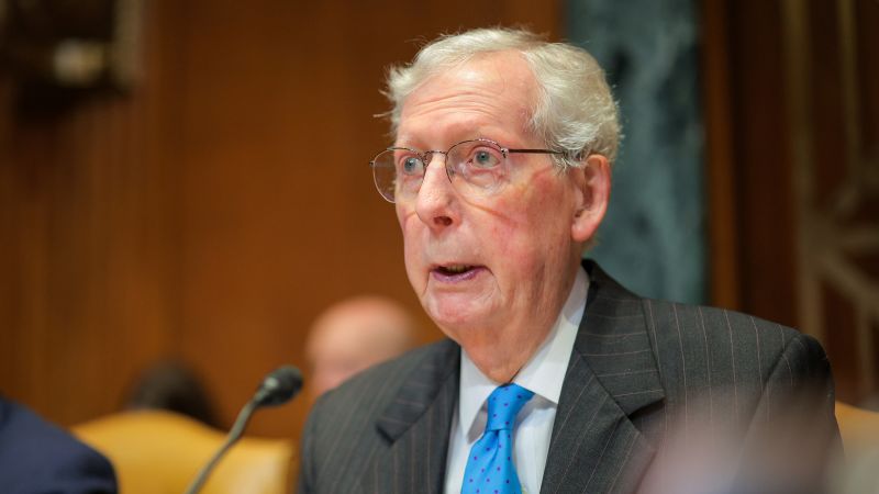 McConnell's Return: Because Senate Needs Him Apparently