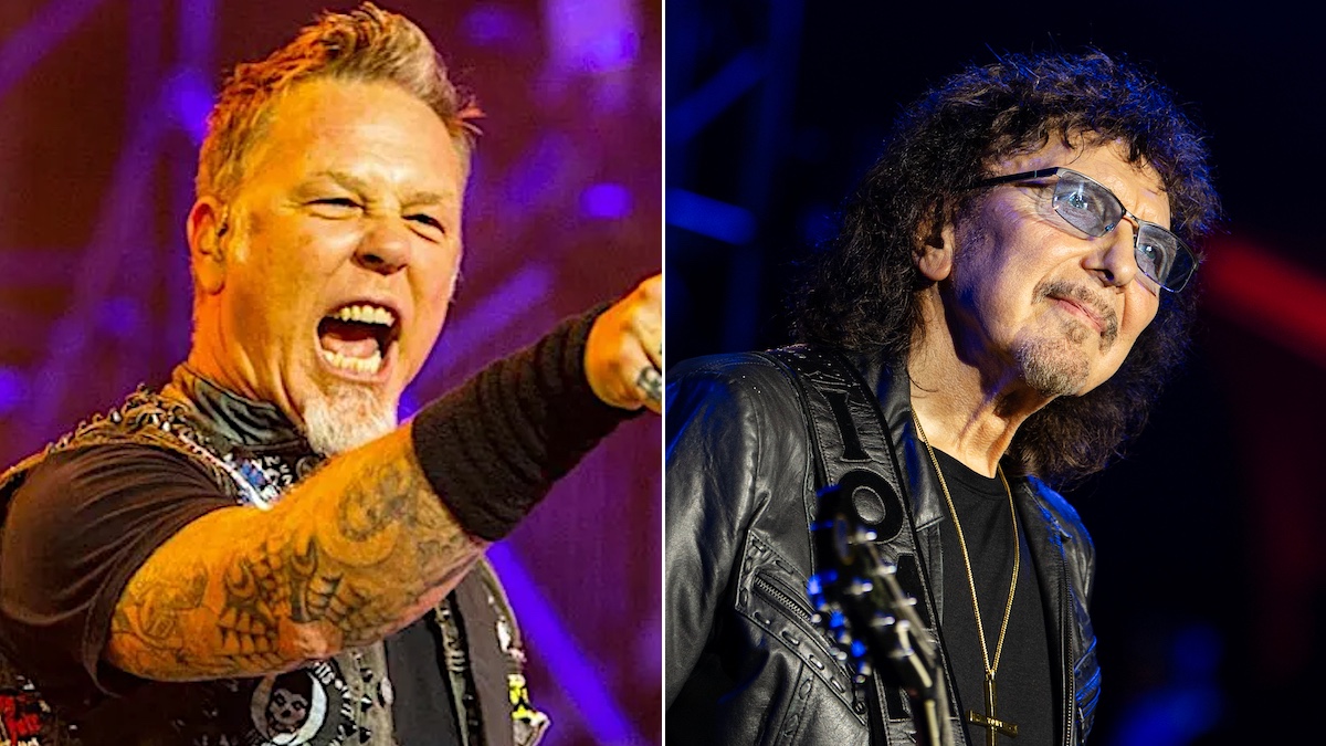 Metallica's James Hetfield Hails Tony Iommi As Riff Lord