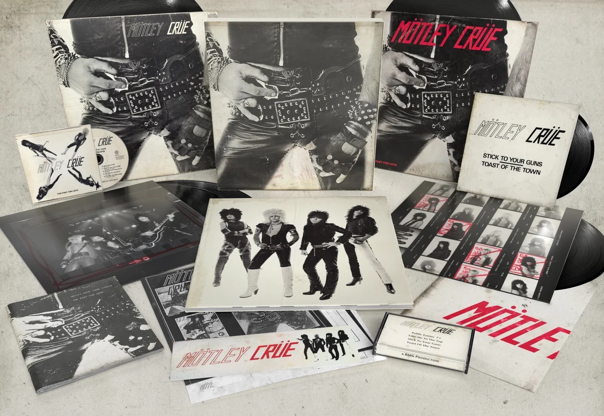 Mötley Crüe Drops 45th Anniversary Edition of Too Fast For Love