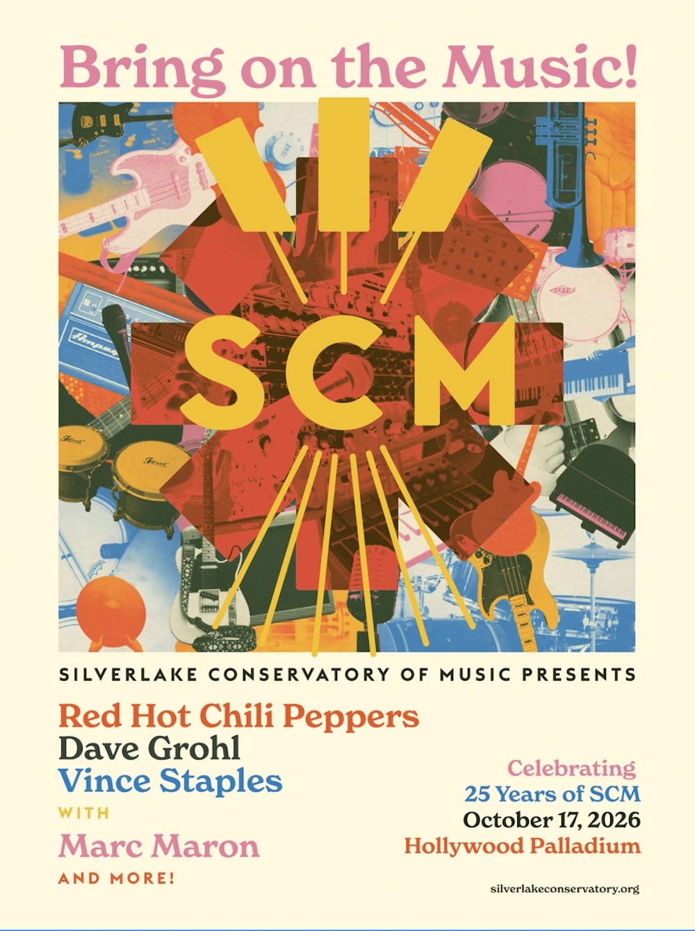 Red Hot Chili Peppers Lead Silverlake Conservatory 25th Anniversary Bash