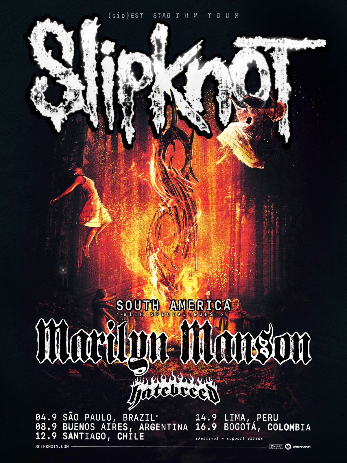 Slipknot Announces Massive Stadium Shows in Argentina and Chile