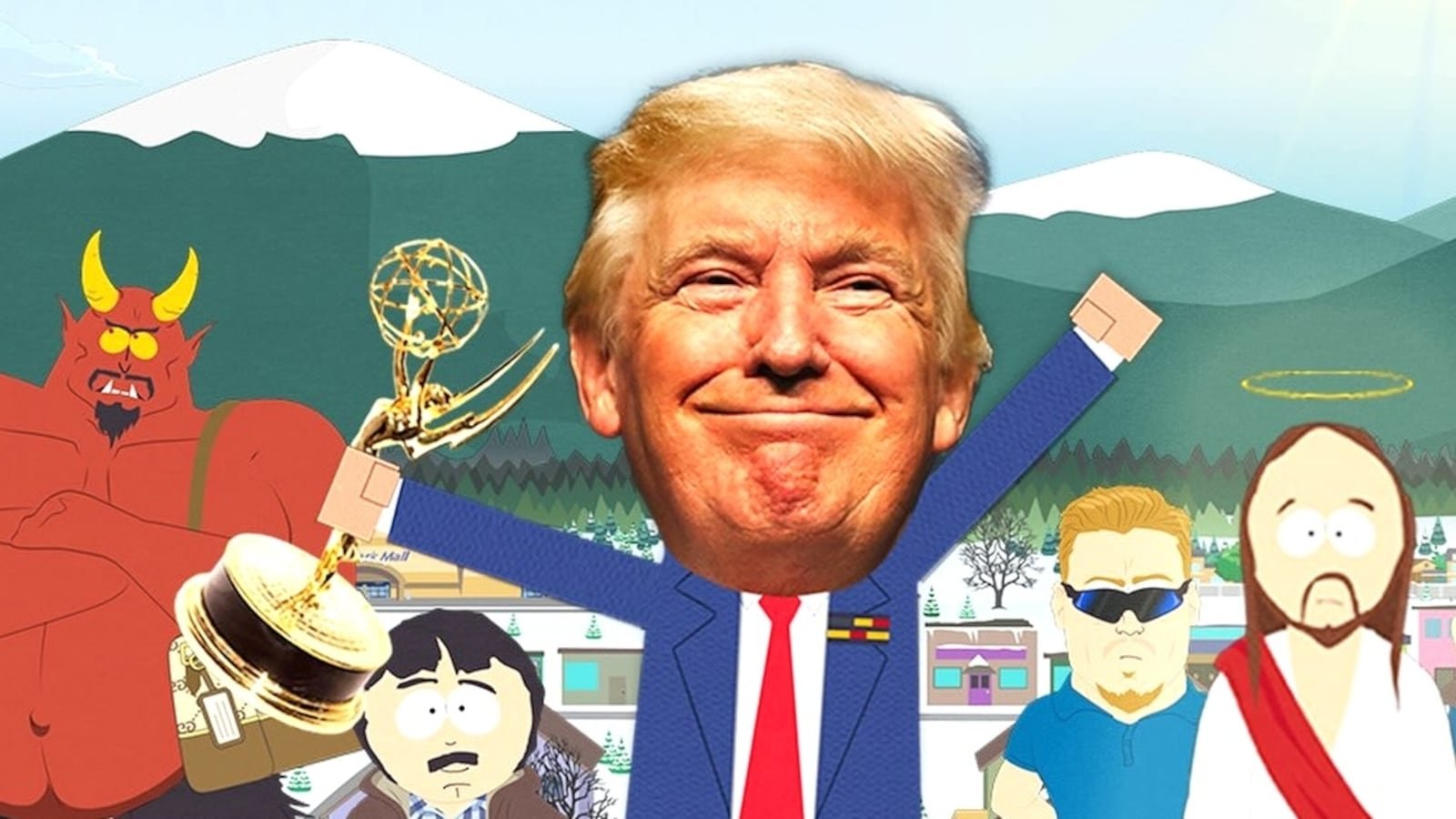 South Park Helps Trump Score His First Emmy Award