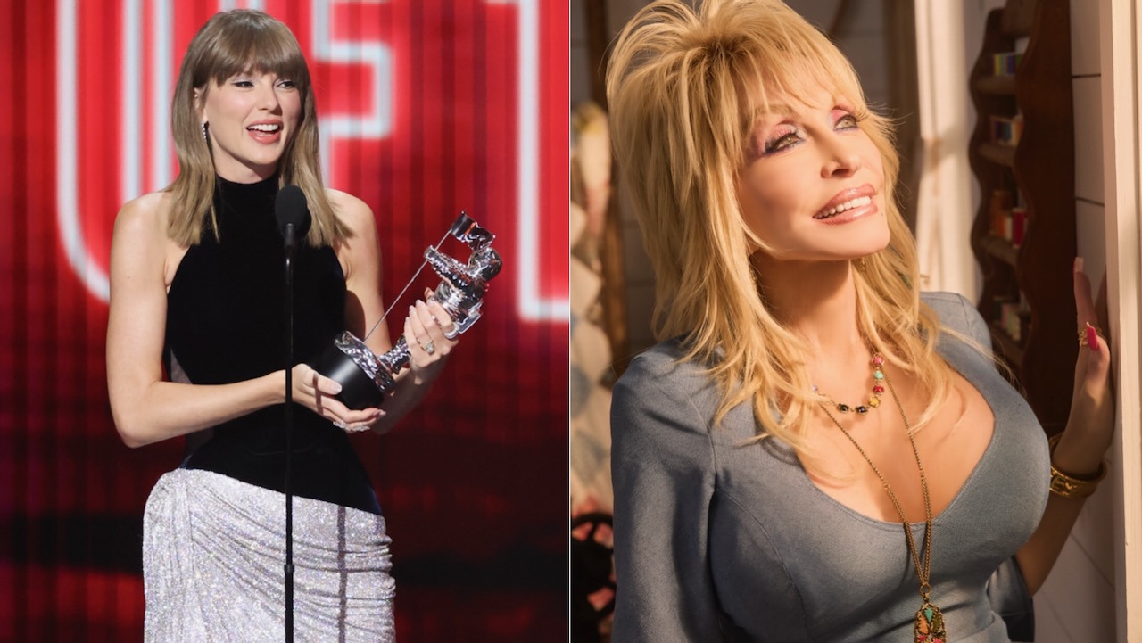 Taylor Swift Honors Dolly Parton with VMAs Video of Year Award
