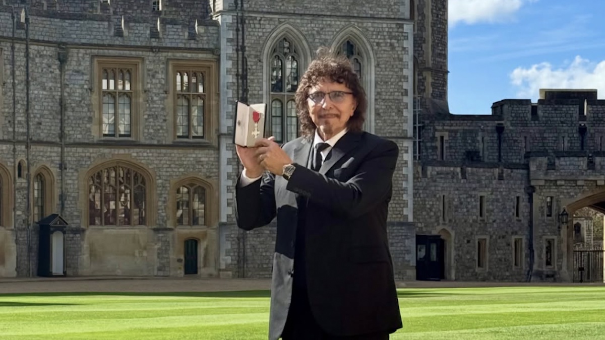 Tony Iommi Honored with MBE at Windsor Castle Ceremony