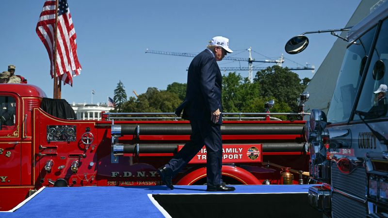 Trump Claims Firefighters Saved Him From 9/11 Attack
