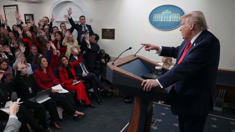 Trump Kicks Out News Outlets He Doesn't Like Apparently