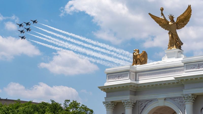 Trump Plans Monumental Arch To Honor Himself And Warfare Machinery