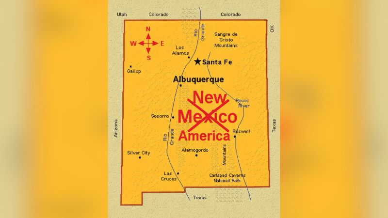 Trump Redecorates America With Fancy New Map Names