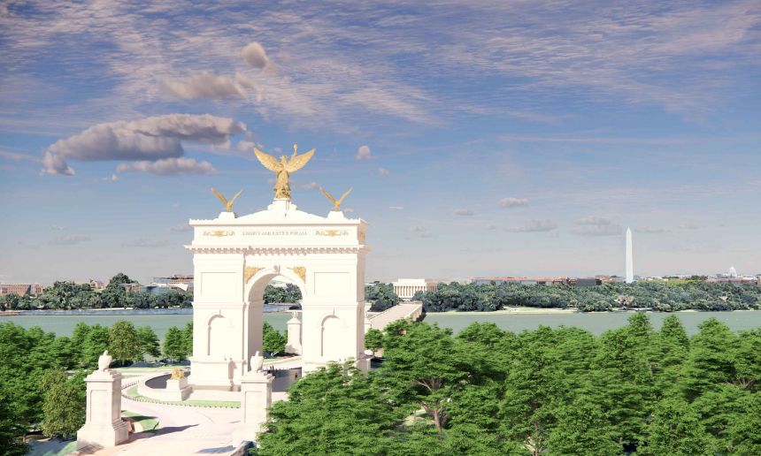 Trump's Observation Deck Ruins Military Funerals with Great Views