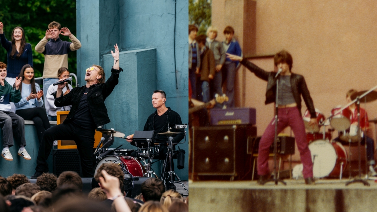 U2 Rocks Dublin High School For 50th Anniversary Show