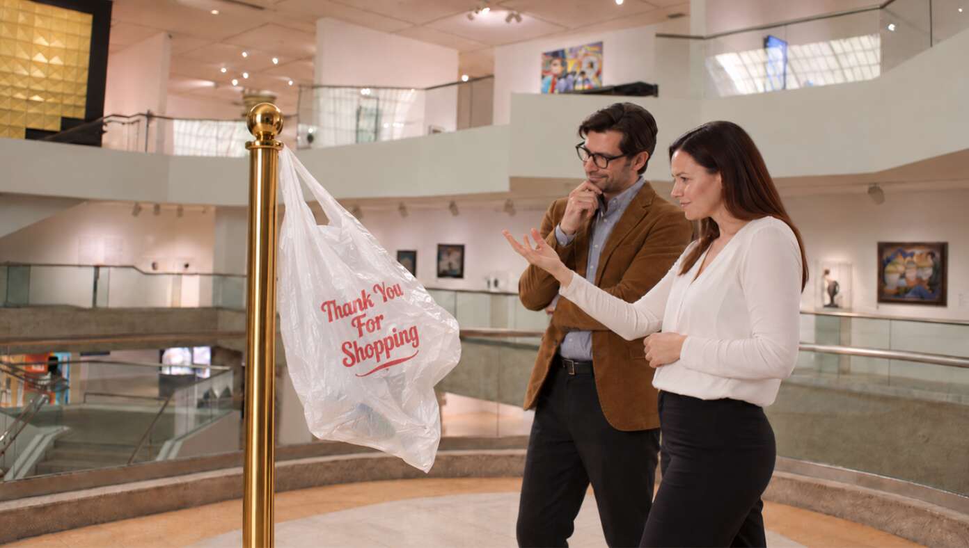 Plastic Bag That Blew Into Modern Art Museum Sells For $10 Million