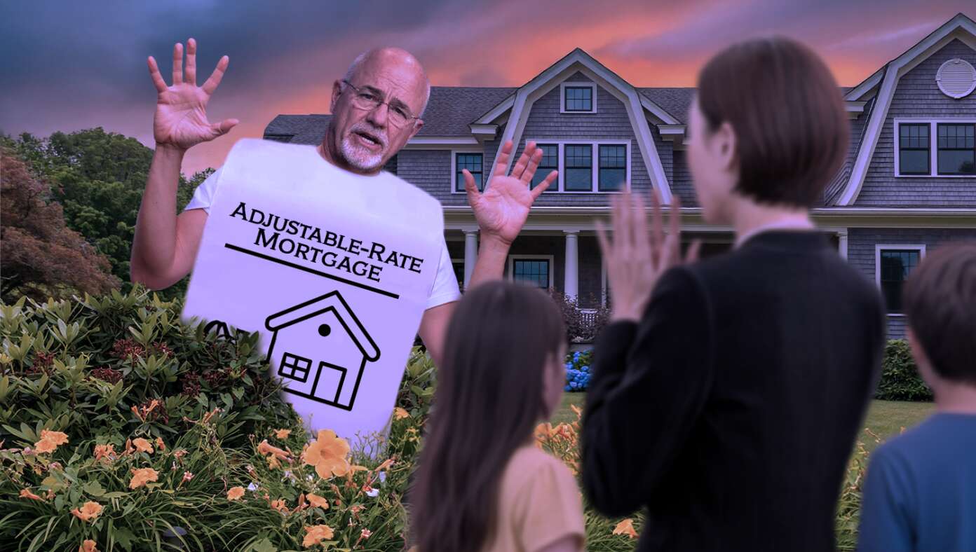 Dave Ramsey Terrorizes Neighborhood In Adjustable Rate Mortgage Costume