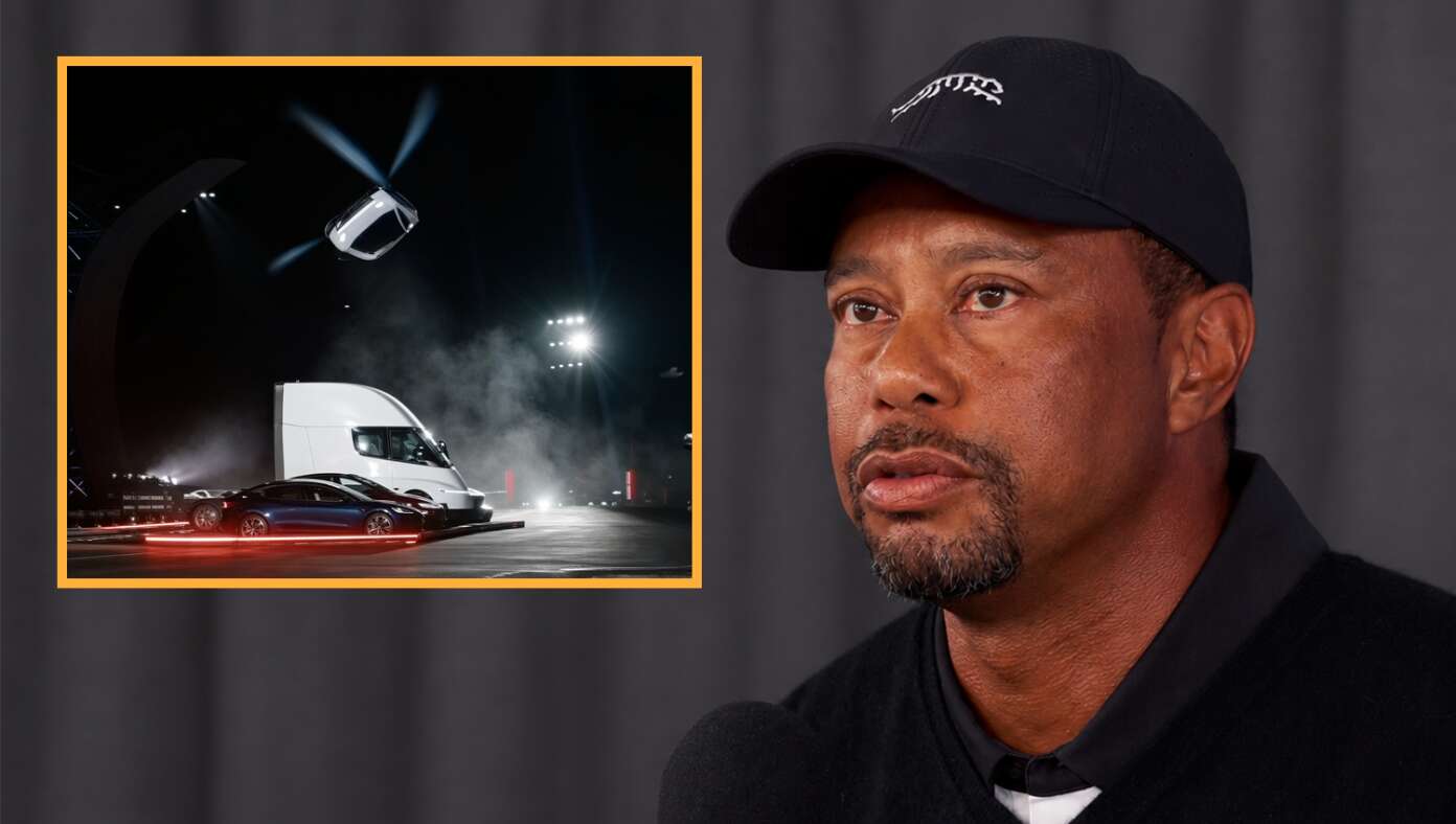 Tiger Woods Unimpressed With Roadster As He's Flipped Dozens Of Vehicles