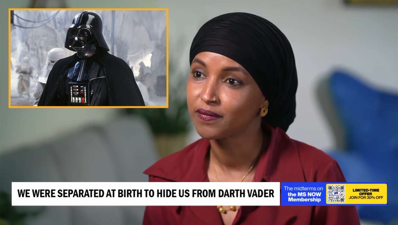 Ilhan Omar Says She Didn't Know She'd Married Her Brother As They Were Separated At Birth And Hidden From Their Father, Darth Vader