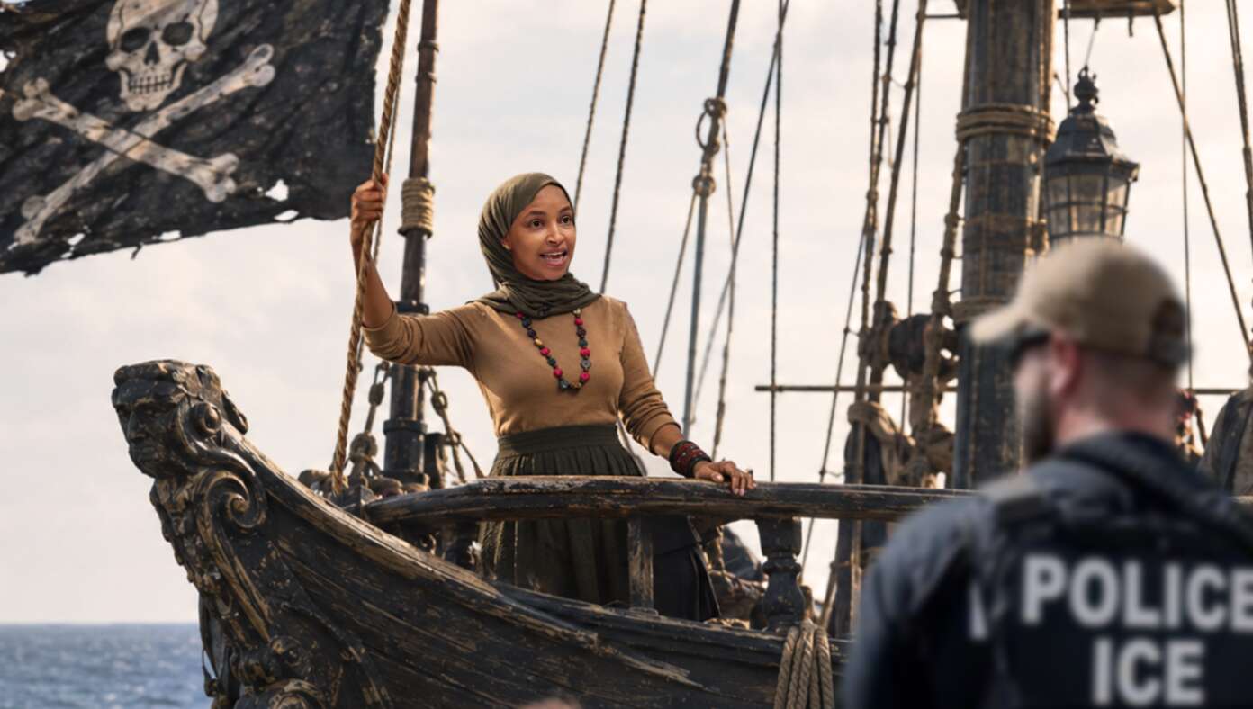 'You Will Always Remember The Day You Almost Caught Ilhan Omar!' Shouts Representative Jumping Aboard Somali Pirate Ship
