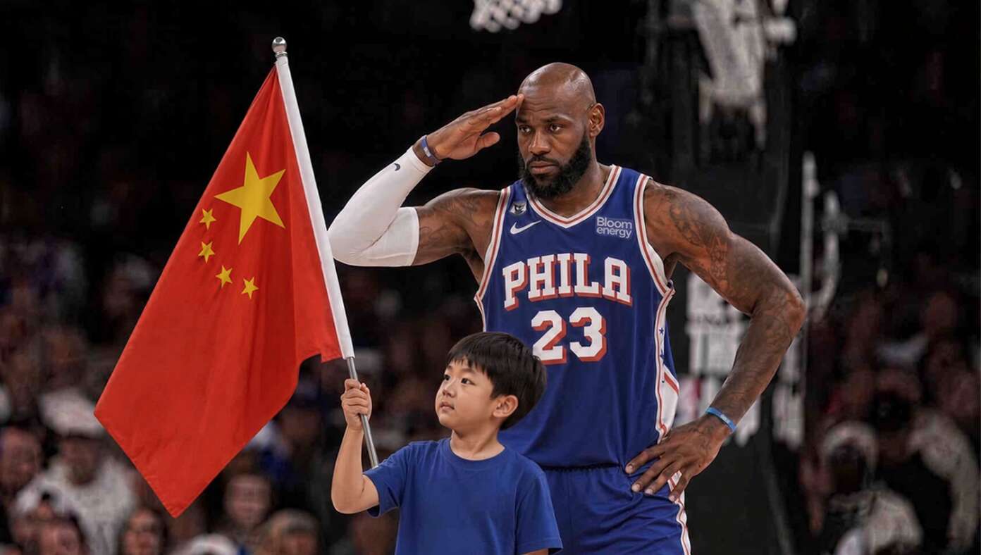 NBA Finally Finds Way To Get LeBron To Stand At Attention During National Anthem