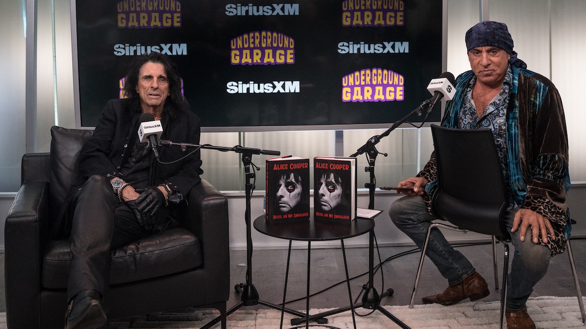 Alice Cooper Joins Little Steven's Underground Garage on SiriusXM