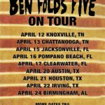 Ben Folds Five Return With First Tour in 15 Years