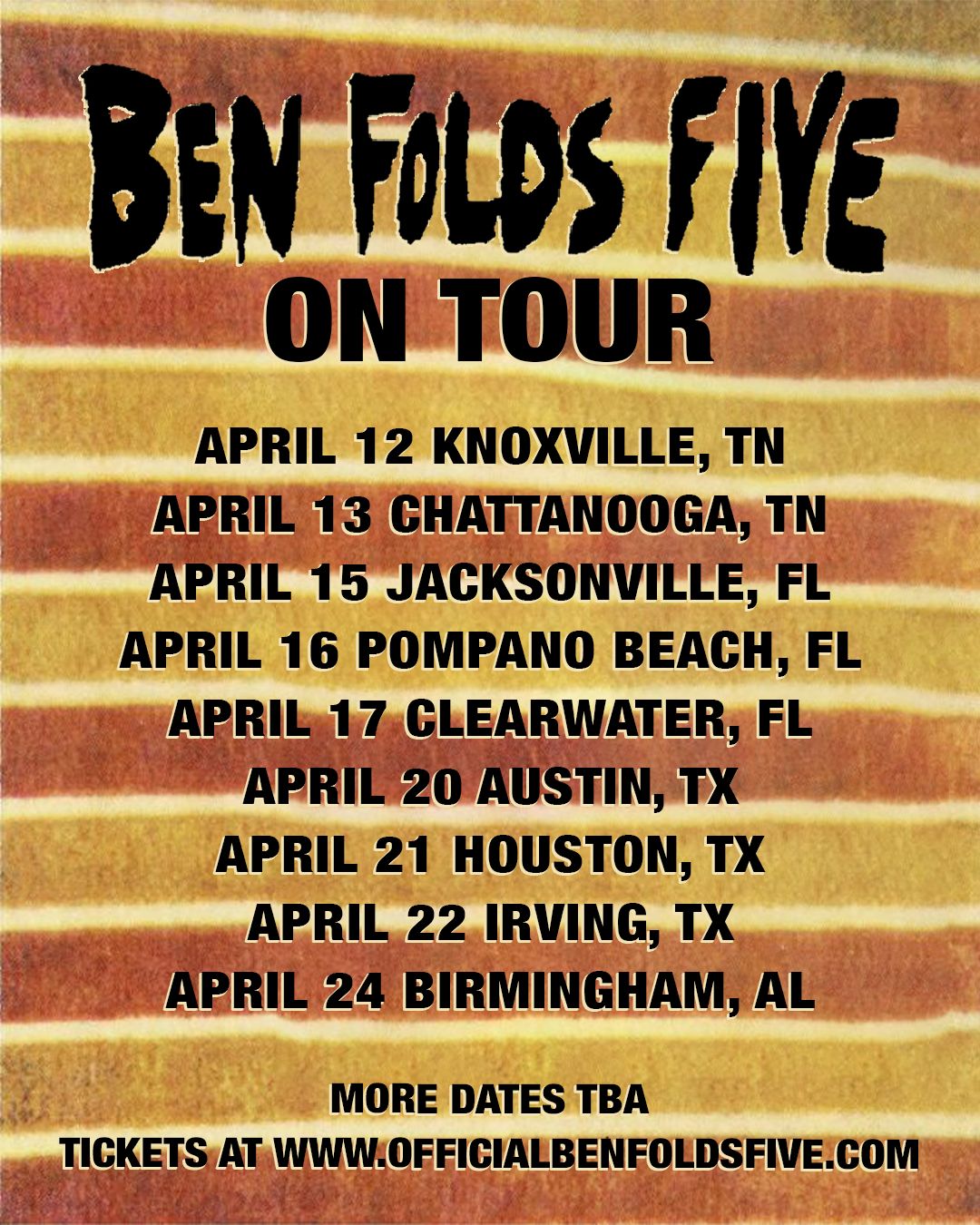 Ben Folds Five Return With First Tour in 15 Years