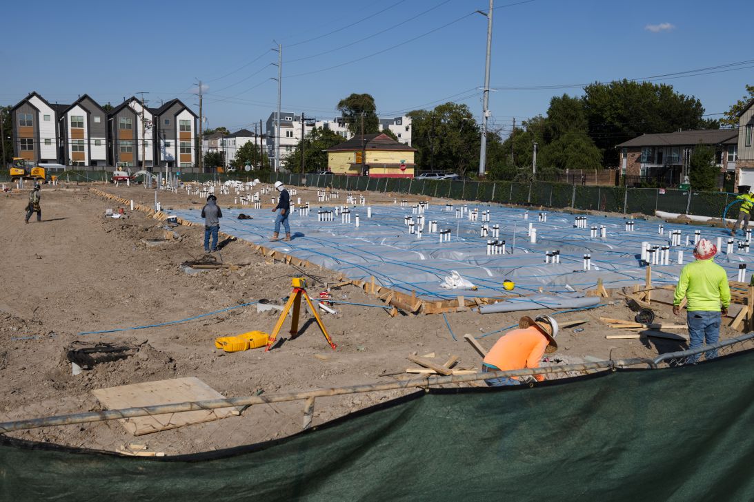 Churches convert vacant lots into housing because Jesus was homeless