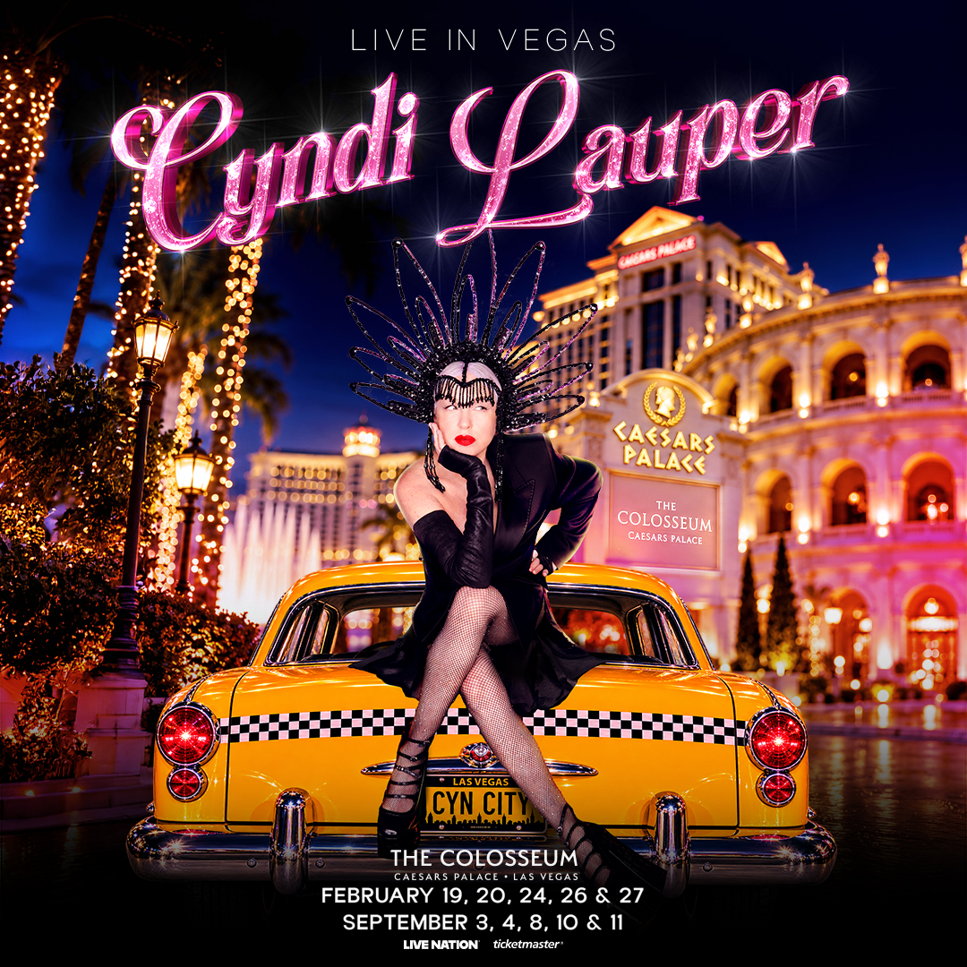 Cyndi Lauper Sets 10 Night Vegas Residency for 2027