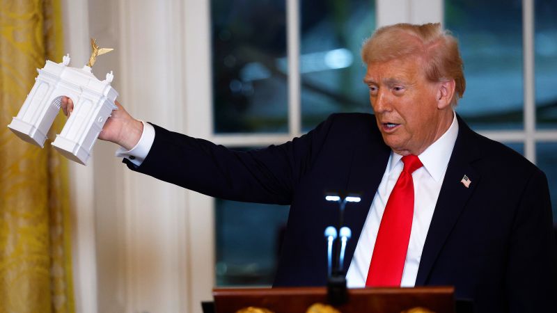 DC To Get Giant Trump Ego Monument Possibly Very Soon