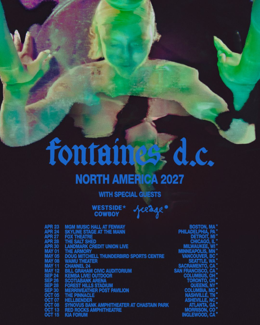 Fontaines D.C. Set For 2027 North American Tour Dates