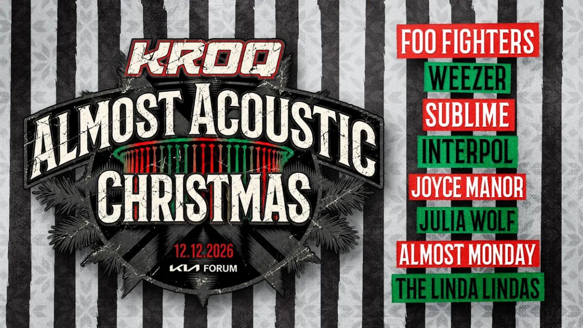 Foo Fighters Headline KROQs Almost Acoustic Christmas 2026