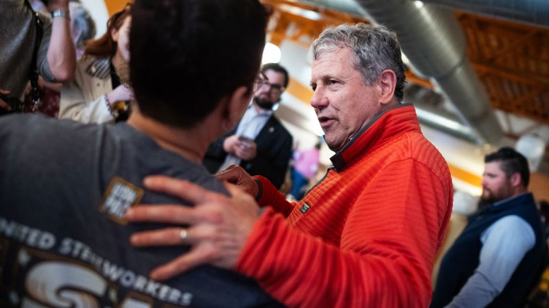 GOP Tries Sinking Sherrod Brown With Unlikely New BFFs